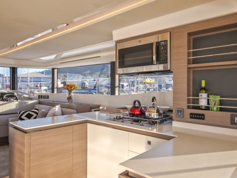 Bareboat Rental Catamaran Lagoon with a boat licence