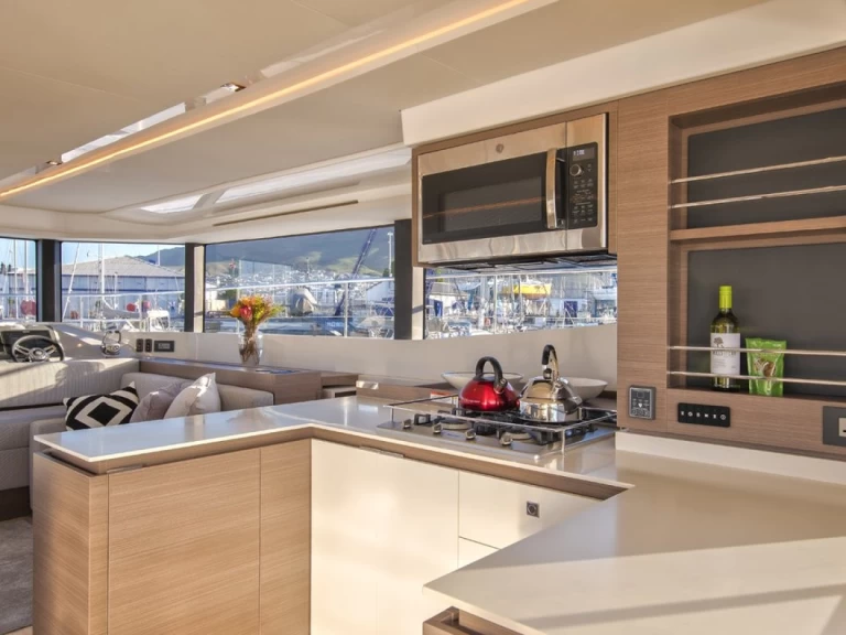 Bareboat Rental Catamaran Lagoon with a boat licence