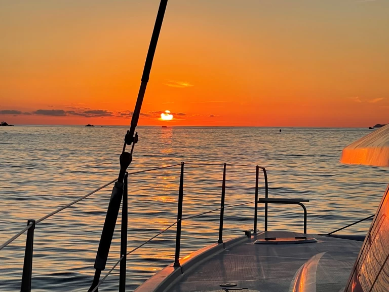 Fountaine Pajot Salina 48 Evolution charter bareboat or captained in  Porto-Vecchio