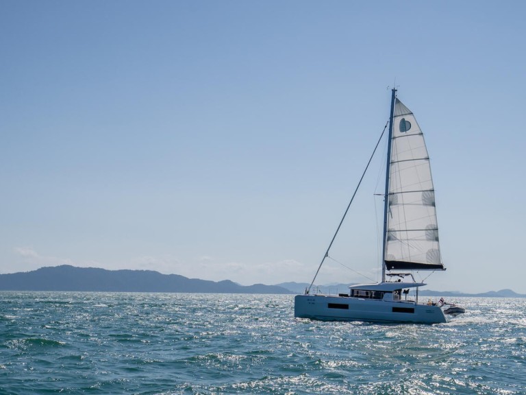 Bareboat Rental Catamaran Lagoon with a boat licence
