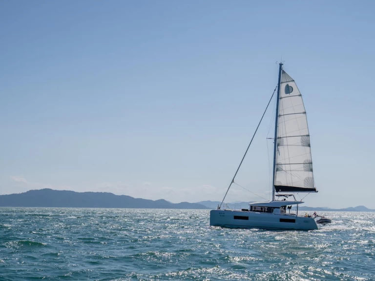 Bareboat Rental Catamaran Lagoon with a boat licence