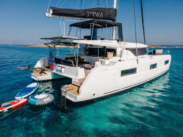Yacht charter Piraeus cheap Lagoon 46