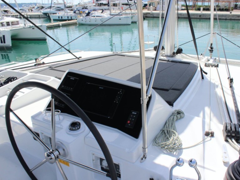 Lagoon Lagoon 450 F charter bareboat or captained in  Seget Donji
