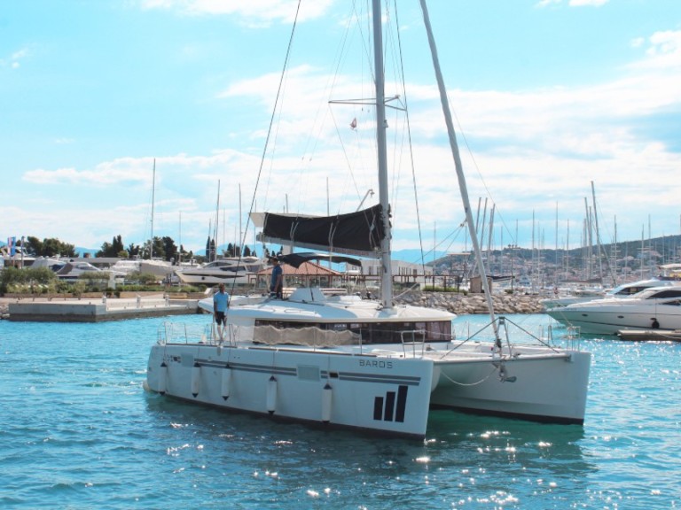 Lagoon Lagoon 450 F charter bareboat or skippered in  Seget Donji