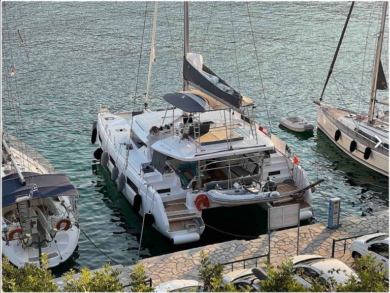 Bareboat Rental Catamaran Lagoon with a boat licence