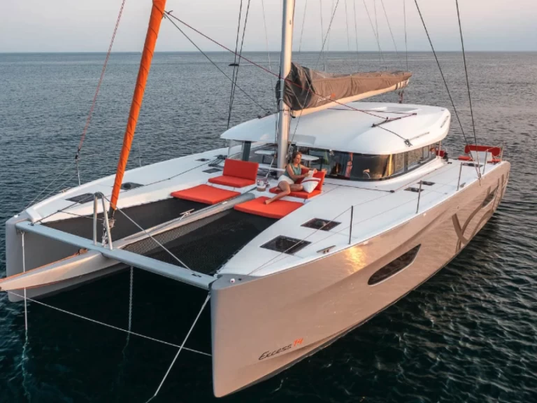 Bareboat Rental Catamaran Excess with a boat licence