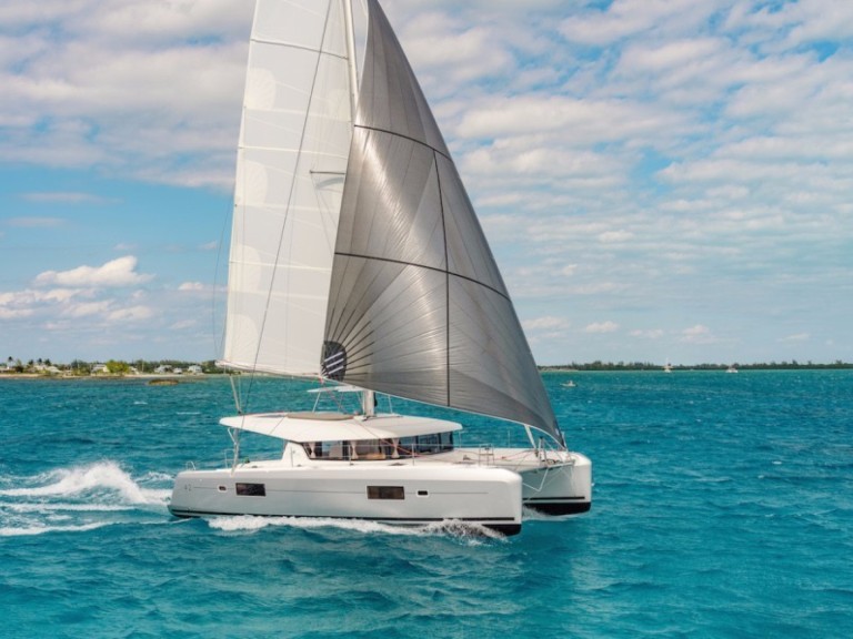 Bareboat Rental Catamaran Lagoon with a boat licence