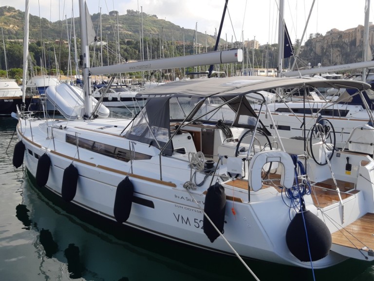 Jeanneau Sun Odyssey 519 charter bareboat or captained in  Tropea