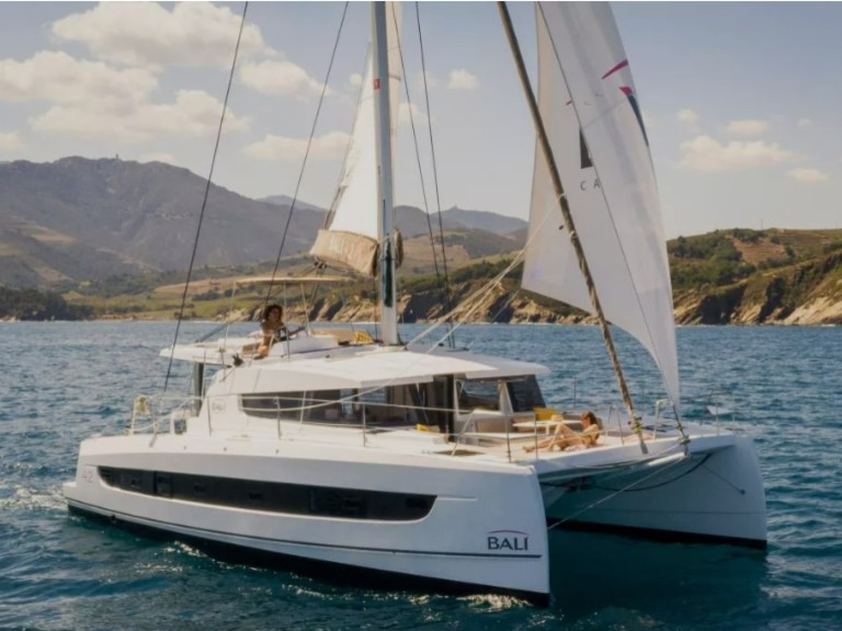 Bali Bali 4.2 charter bareboat or captained in  Cannigione