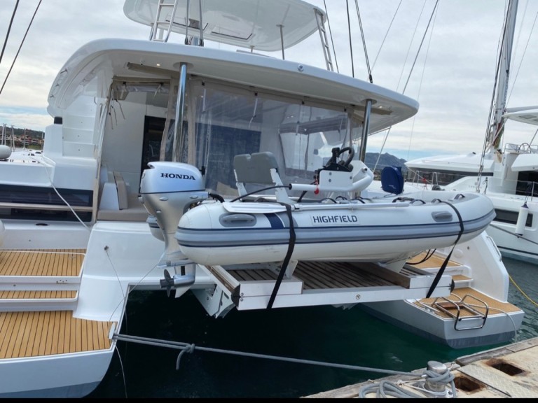 Lagoon Lagoon 50 charter bareboat or skippered in  Marina Cala dei Sardi