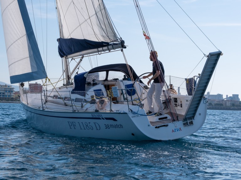 Bavaria Bavaria 38 Match charter bareboat or captained in  Castiglioncello