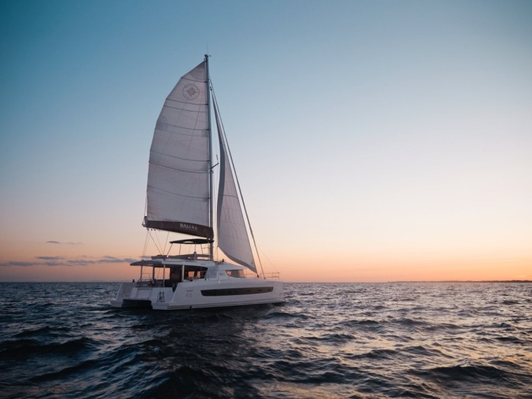 Bareboat Rental Catamaran Bali with a boat licence