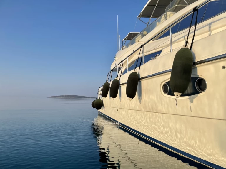 Ferretti Ferretti 590 charter bareboat or captained in  Ornos
