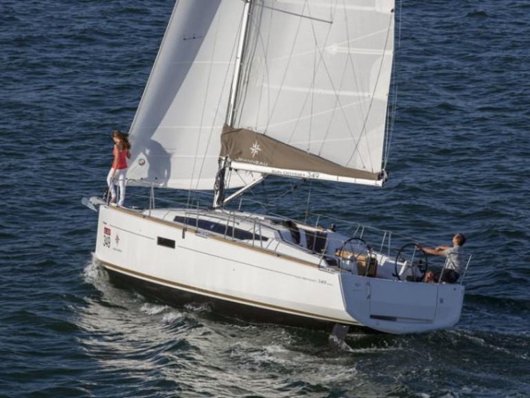 Jeanneau Sun Odyssey 419 charter bareboat or captained in  Arzon