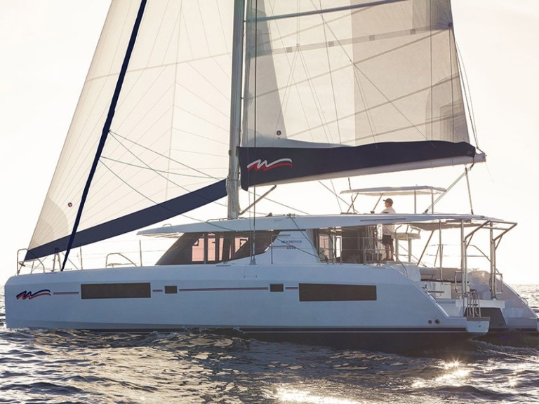 Bareboat Rental Catamaran Leopard with a boat licence