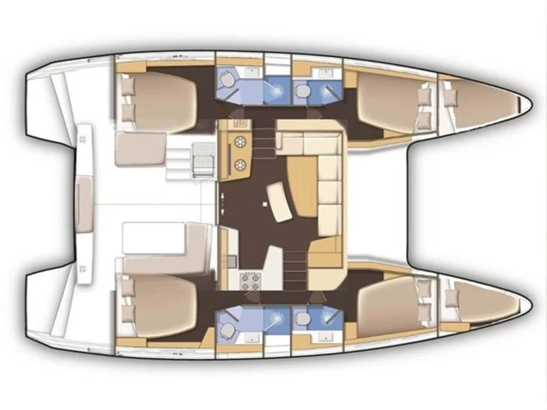 Yacht charter Le Marin cheap Lagoon 42