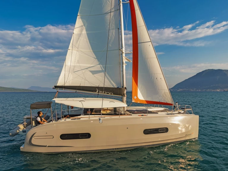 Bareboat Rental Catamaran Excess with a boat licence