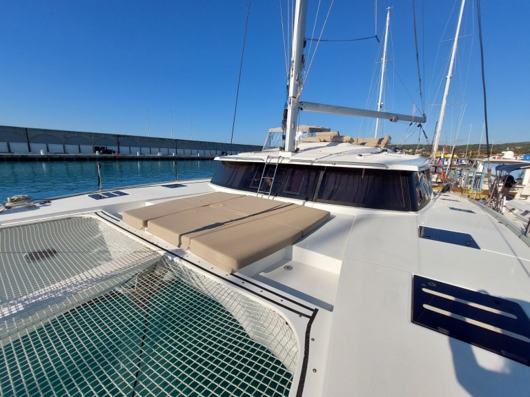 Fountaine Pajot Saona 47 charter bareboat or captained in  Castiglioncello