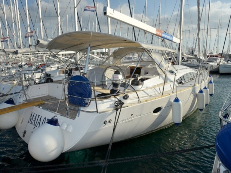 Elan Impression 514 charter bareboat or captained in  Pirovac