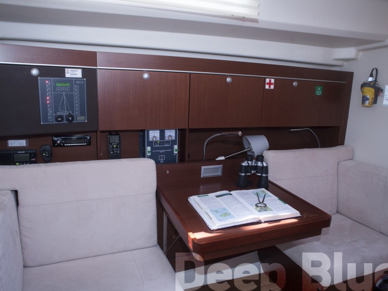 Hanse Hanse 415 charter bareboat or captained in  Lávrio