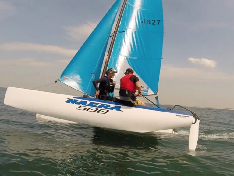 Nacra 500 FUN charter bareboat or captained in  Carnac