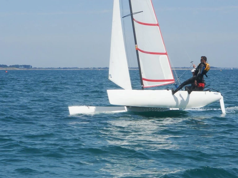 Nacra 500 FUN charter bareboat or captained in  Carnac