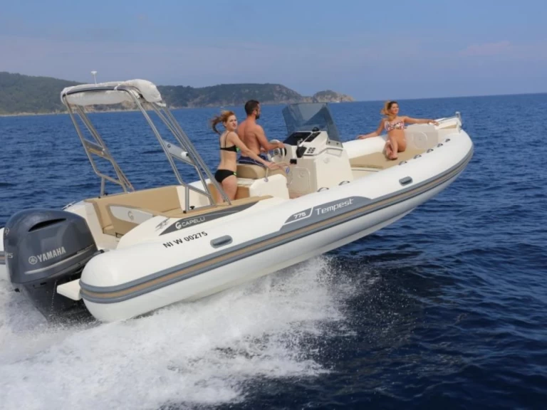 Yacht charter Empuriabrava cheap Tempest 775