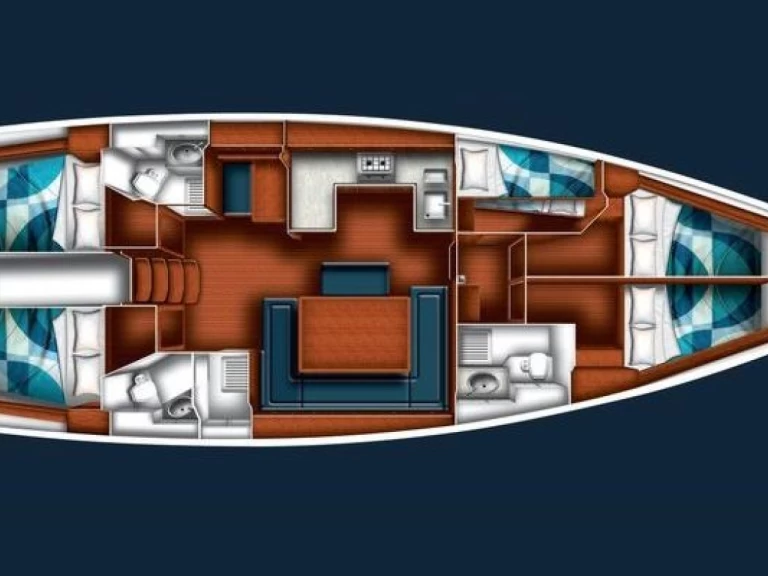 Sailboat rental with or without captain Bavaria Furnari