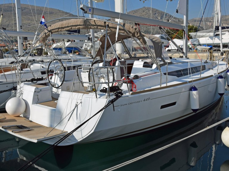 Yacht charter Seget Donji cheap Sun Odyssey 449