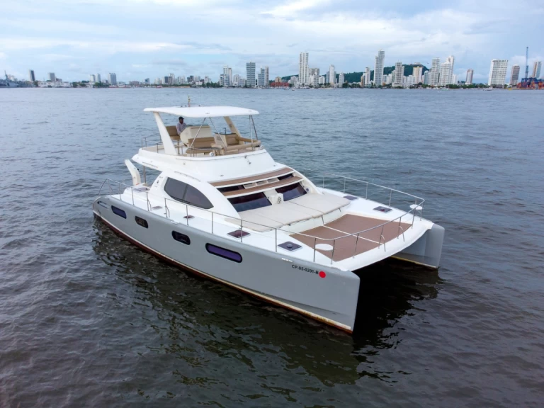 Leopard Leopard 47 Powercat charter bareboat or captained in  Cartagena