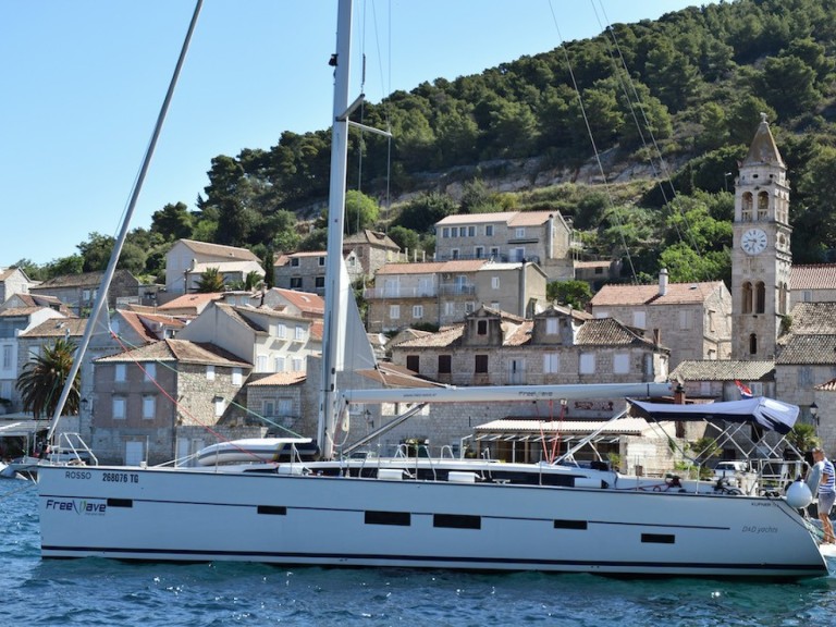 D&D Yacht D&D Kufner 50 charter bareboat or captained in  Seget Donji