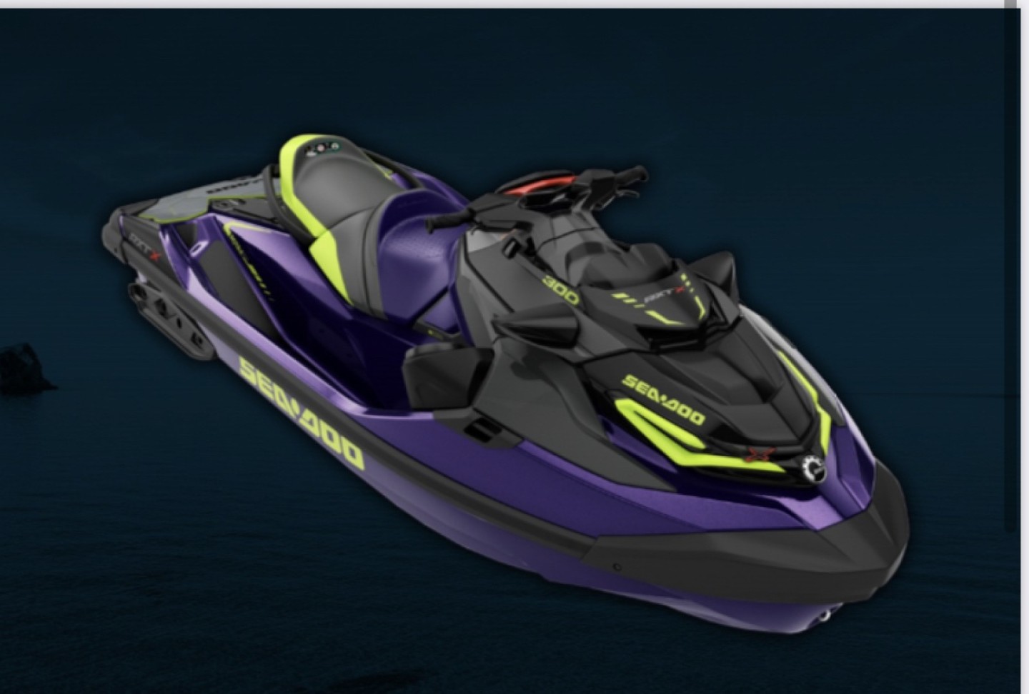Rent a Jet ski Sea-Doo rxt 300cv in Ibiza Town (rxt 300cv morada 
