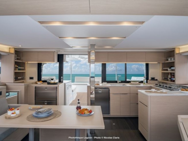 Bareboat Rental Catamaran Lagoon with a boat licence