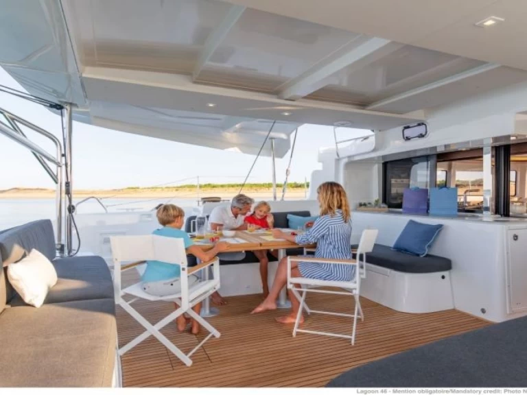 Bareboat Rental Catamaran Lagoon with a boat licence