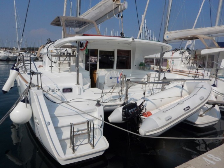 Catamaran rental with or without captain Lagoon Biograd na Moru