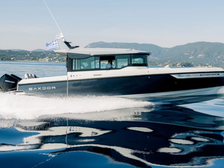 Bareboat Rental Motorboat Saxdor with a boat licence