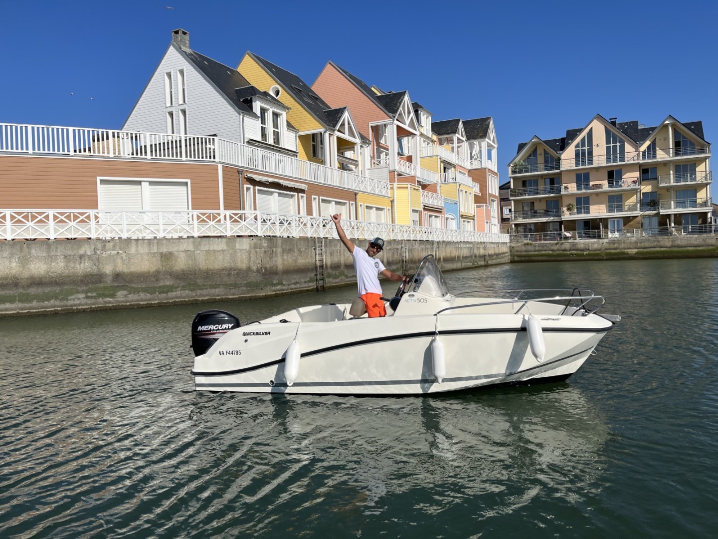 Rent a Motorboat Quicksilver Activ 505 Open in Deauville | SamBoat