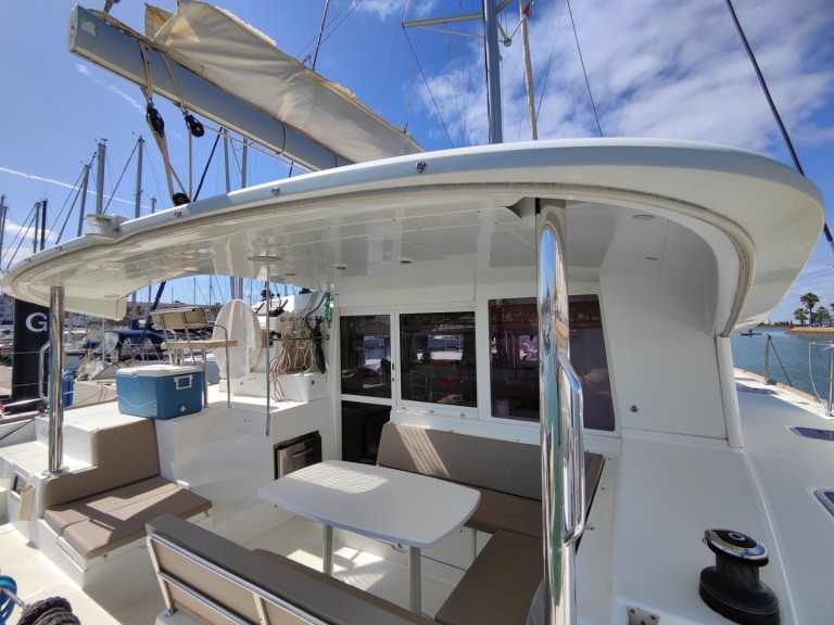 Bareboat Rental Catamaran Lagoon with a boat licence