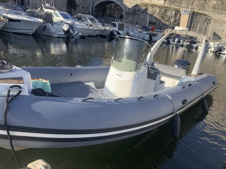 Bareboat Rental RIB Capelli with a boat licence
