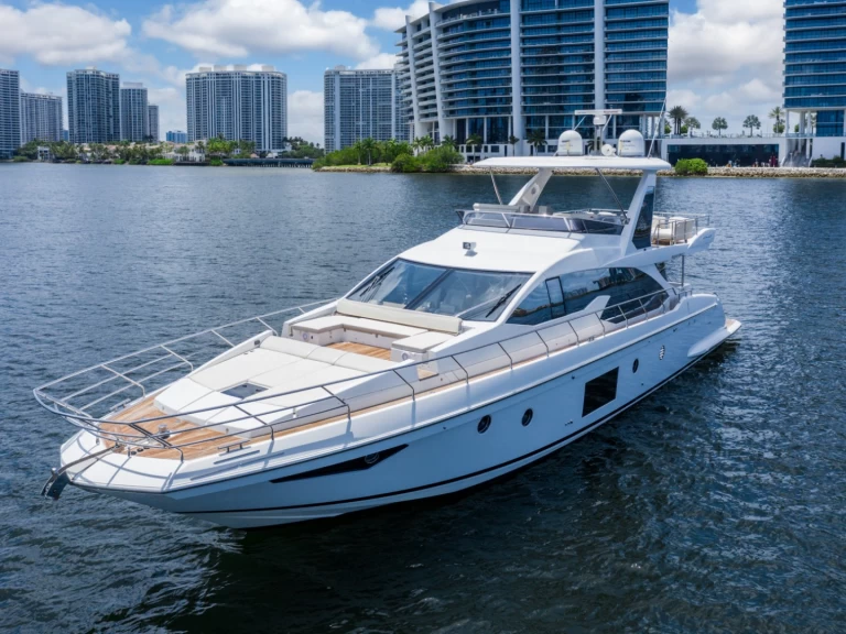 Bareboat Rental Luxury Yacht Azimut with a boat licence