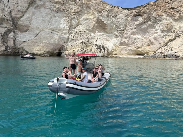 Bareboat Rental RIB Lomac with a boat licence