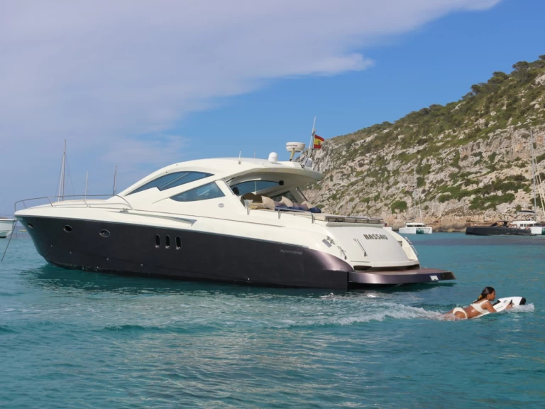 Motorboat rental with or without captain Numrine 55 Marina Ibiza