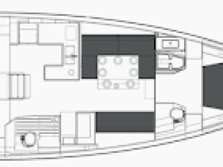 RM RM 1380 charter bareboat or captained in  La Trinité-sur-Mer