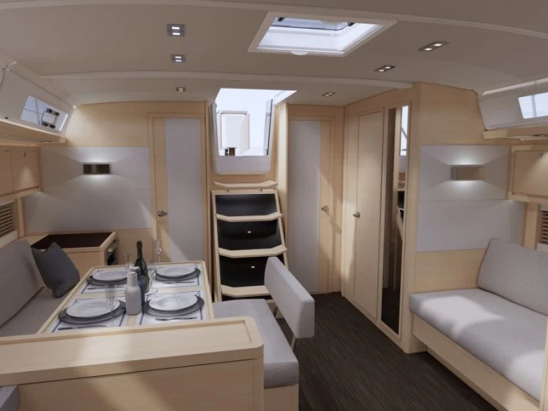 Bareboat Rental Sailboat Dufour with a boat licence