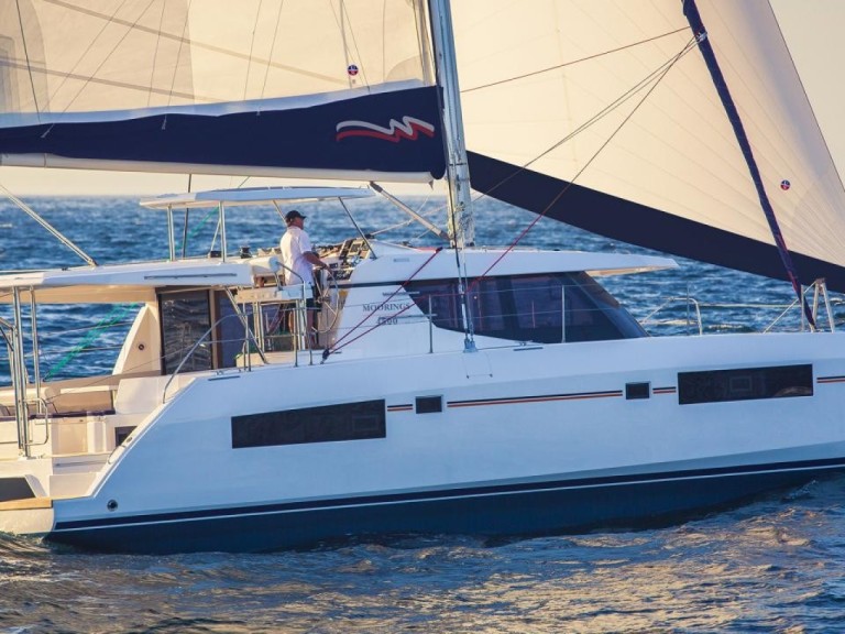 Bareboat Rental Catamaran Leopard with a boat licence