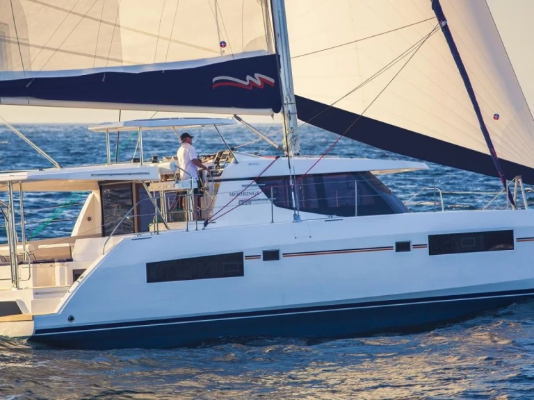 Bareboat Rental Catamaran Leopard with a boat licence