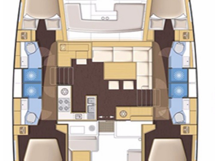 Catamaran rental with or without captain Lagoon Sant Antoni de Portmany