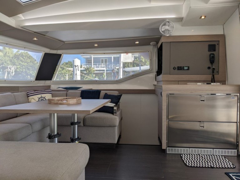Bareboat Rental Catamaran Fountaine Pajot with a boat licence
