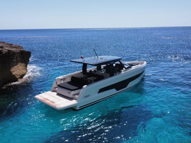 Bareboat Rental Motorboat Fjord with a boat licence