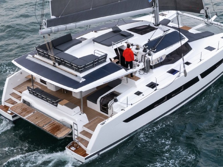 Catamaran rental with or without captain Fountaine Pajot Sant Antoni de Portmany